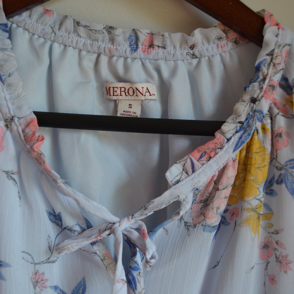 • FLORAL SUNDRESS • - Picture 2 of 3